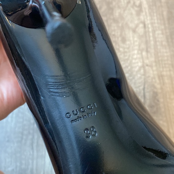 Gucci vernice Chrystal  heels - Picture 5 of 7